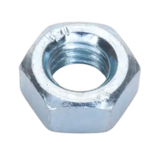 Zinc Plated Steel Nut M8, DIN 934 - Pack of 100 [SN8]