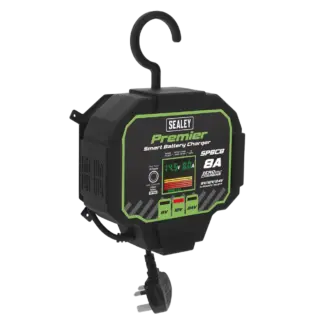 Premier Fully Automatic Battery Charger & Maintainer 8A [SPBC8]