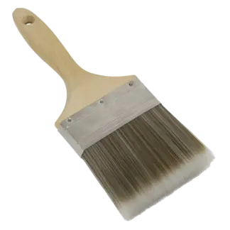 Wooden Handle Paint Brush 100mm [SPBS100W]