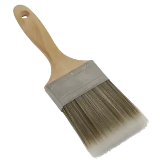 Wooden Handle Paint Brush 76mm [SPBS76W]