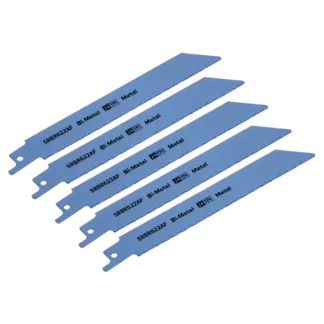 Reciprocating Saw Blade for Metal 150mm 24tpi - Pack of 5 [SRBR622AF]