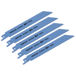 Reciprocating Saw Blade for Metal 150mm 18tpi - Pack of 5 [SRBR622EF]