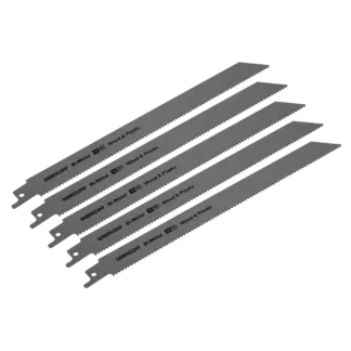 Reciprocating Saw Blade for Wood & Plastics 230mm 10tpi - Pack of 5 [SRBR922HF]