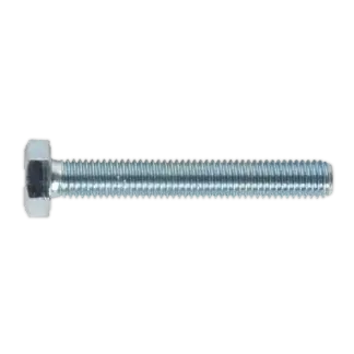 8.8 Zinc Plated HT Setscrew M10 x 70mm, DIN 933 - Pack of 25 [SS1070]