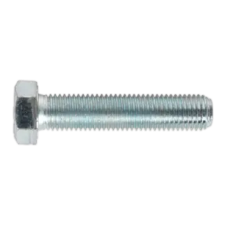 8.8 Zinc Plated HT Setscrew M16 x 75mm, DIN 933 - Pack of 10 [SS1675]