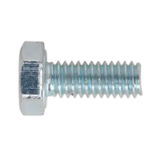 8.8 Zinc Plated HT Setscrew M4 x 16mm, DIN 933 - Pack of 50 [SS416]