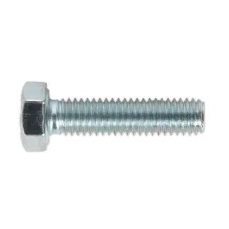 8.8 Zinc Plated HT Setscrew M5 x 20mm, DIN 933 - Pack of 50 [SS520]
