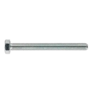 8.8 Zinc Plated HT Setscrew M5 x 50mm, DIN 933 - Pack of 50 [SS550]