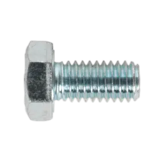 8.8 Zinc Plated HT Setscrew M6 x 12mm, DIN 933 - Pack of 50 [SS612]