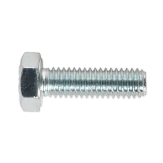 8.8 Zinc Plated HT Setscrew M6 x 20mm, DIN 933 - Pack of 50 [SS620]