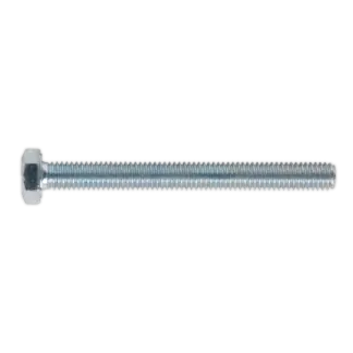 8.8 Zinc Plated HT Setscrew M6 x 60mm, DIN 933 - Pack of 50 [SS660]