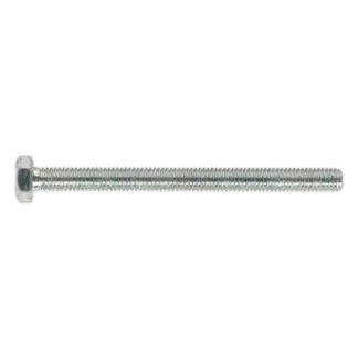 8.8 Zinc Plated HT Setscrew M6 x 75mm, DIN 933 - Pack of 50 [SS675]