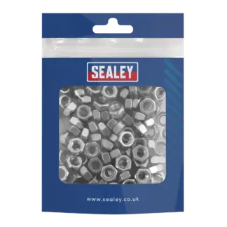 Stainless Steel Nut M6 x 1mm pitch, DIN 934 - Pack of 100 [SS6]