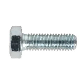 8.8 Zinc Plated HT Setscrew M8 x 25mm, DIN 933 - Pack of 50 [SS825]