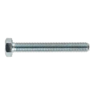 8.8 Zinc Plated HT Setscrew M8 x 60mm, DIN 933 - Pack of 50 [SS860]