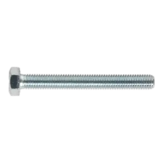 8.8 Zinc Plated HT Setscrew M8 x 70mm, DIN 933 - Pack of 25 [SS870]