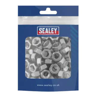 Stainless Steel Full Nut M8 x 1.25mm pitch, DIN 934 - Pack of 100 [SS8]