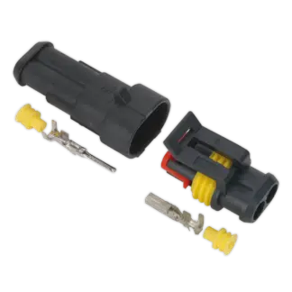 2-Way Superseal Male & Female Connector - 1 pair [SSC2MF]