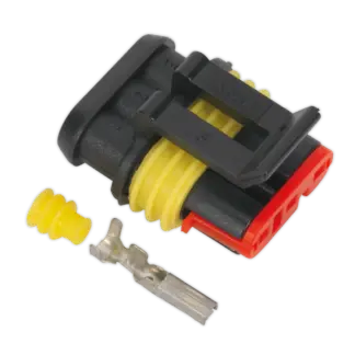 3-Way Superseal Female Connector - Pack of 5 [SSC3F]