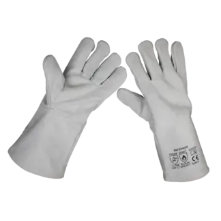 Worksafe Heavy-Duty Leather Lined Welding Gauntlets, Extra-Large - Pair [SSP151]