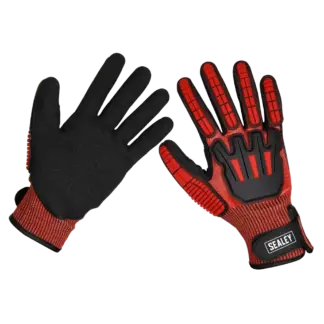 Cut & Impact Resistant Gloves, X-Large - Pair [SSP38XL]
