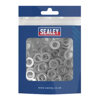 Flat Washer Stainless Steel M8, DIN 125 - Pack of 100 [SSW8]