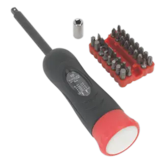 Premier Digital Torque Screwdriver Set 1/4"Sq Drive 2-10Nm 34pc [STS100]