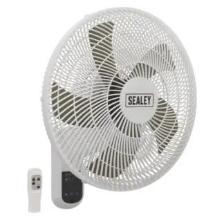 18" Wall Fan with Remote Control 3-Speed 230V [SWF18WR]