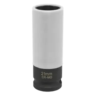 Alloy Wheel Star Profile Impact Socket for Hyundai 1/2"Sq Drive 21mm [SX0421]