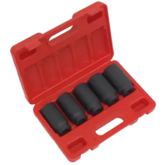 Impact Hub Nut Socket Set 1/2"Sq Drive 5pc [SX050]