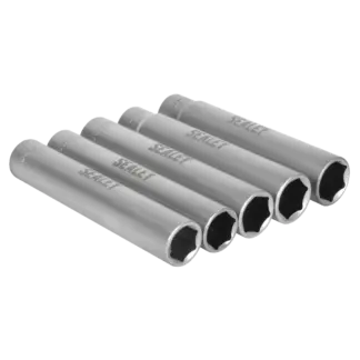 Extra-Deep Socket Set 1/2"Sq Drive 5pc [SX1519]