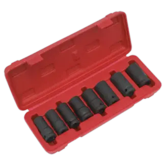 Locking Wheel Nut Removal Set 1/2"Sq Drive 8pc [SX202]