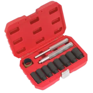 Locking Wheel Nut Removal Set 10pc [SX272]