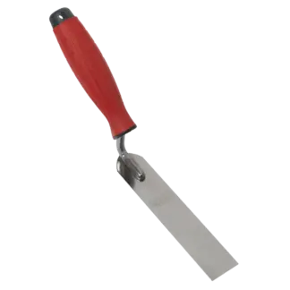 Stainless Steel Finishing Trowel with Rubber Handle 30 x 160mm [T1740]