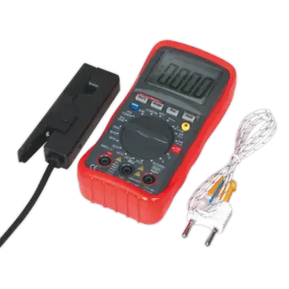 13-Function Digital Automotive Multimeter with Inductive Coupler [TA201]