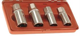 Franklin 4 pce Stud Extractor Set 1/2" dr