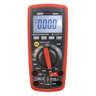 12-Function Digital Automotive Multimeter with Inductive Coupler [TA302]