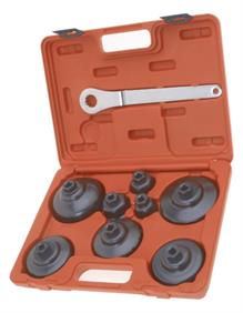 Franklin 9 pce Cup Filter Wrench Set 3/8" dr