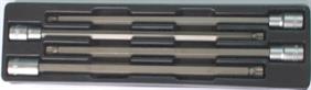 Franklin 4 pce Spline Bit Socket Set 300mm 1/2" dr