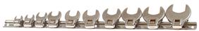 Franklin 10 pce Crowfoot Wrench Set 3/8" dr