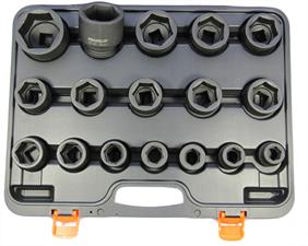 Franklin 17 pce 6 pt Impact Socket Set 3/4" dr