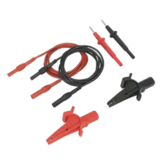 Automotive Test Lead & Crocodile Clip Set 6pc [TATL]