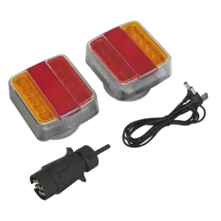 Wireless SMD LED Trailer Light Set 2pc [TB18LEDW]