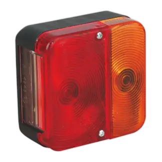 Rear Square Lamp Cluster with Bulbs 12V [TB18]