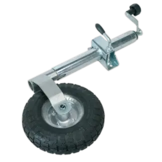 Jockey Wheel & Clamp 48mm - 260mm Pneumatic Wheel [TB372]