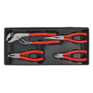 Premier Pliers Set with Tool Tray 4pc [TBT02]