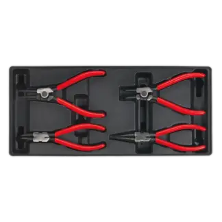 Premier Circlip Pliers Set with Tool Tray 4pc [TBT03]