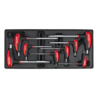 Premier T-Handle Ball-End Hex Key Set with Tool Tray 8pc [TBT06]