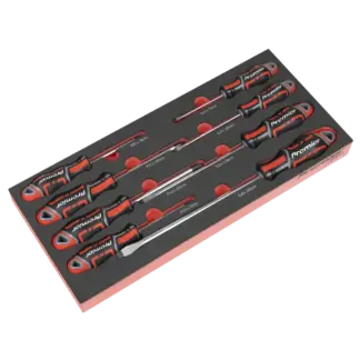 Premier Screwdriver Set with Tool Tray 8pc [TBT53]