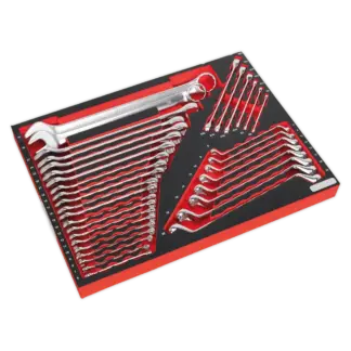 Premier Platinum Spanner Set with Tool Tray 35pc [TBTP03]
